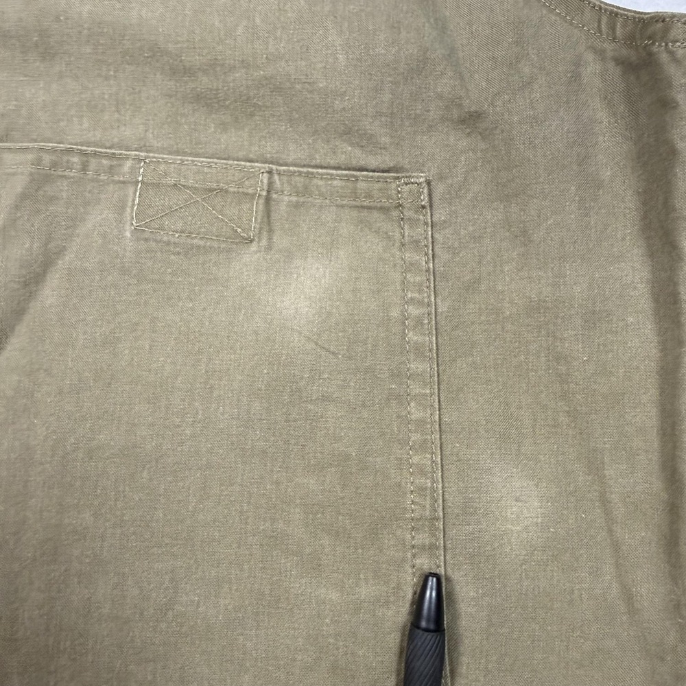 Campmor Vest Mens Large Green Cotton Utility Multi Pocket Outdoor Travel Hiking - Picture 6 of 9